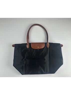 Longchamp Le Pliage Large Black Shopping Tote - Modele Depose